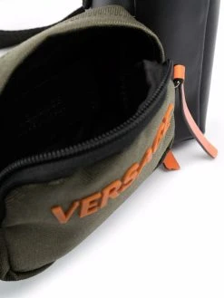 Versace sac banane à logo embossé