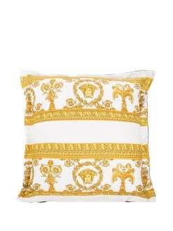 Versace coussin à imprimé baroque