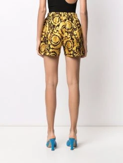 Versace short à imprimé Barocco