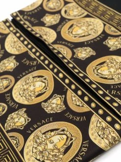 Versace lot de taies d'oreiller à logo imprimé