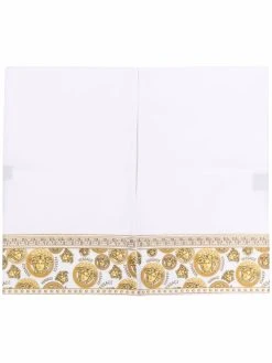 Versace lot de taies d'oreiller à logo imprimé