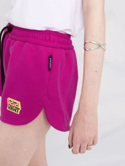 Versace short de sport à lien de resserrage
