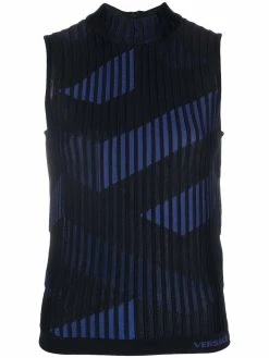 Versace haut La Greca en maille