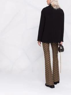 Versace manteau à simple boutonnage