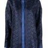 Versace chemise à logo imprimé