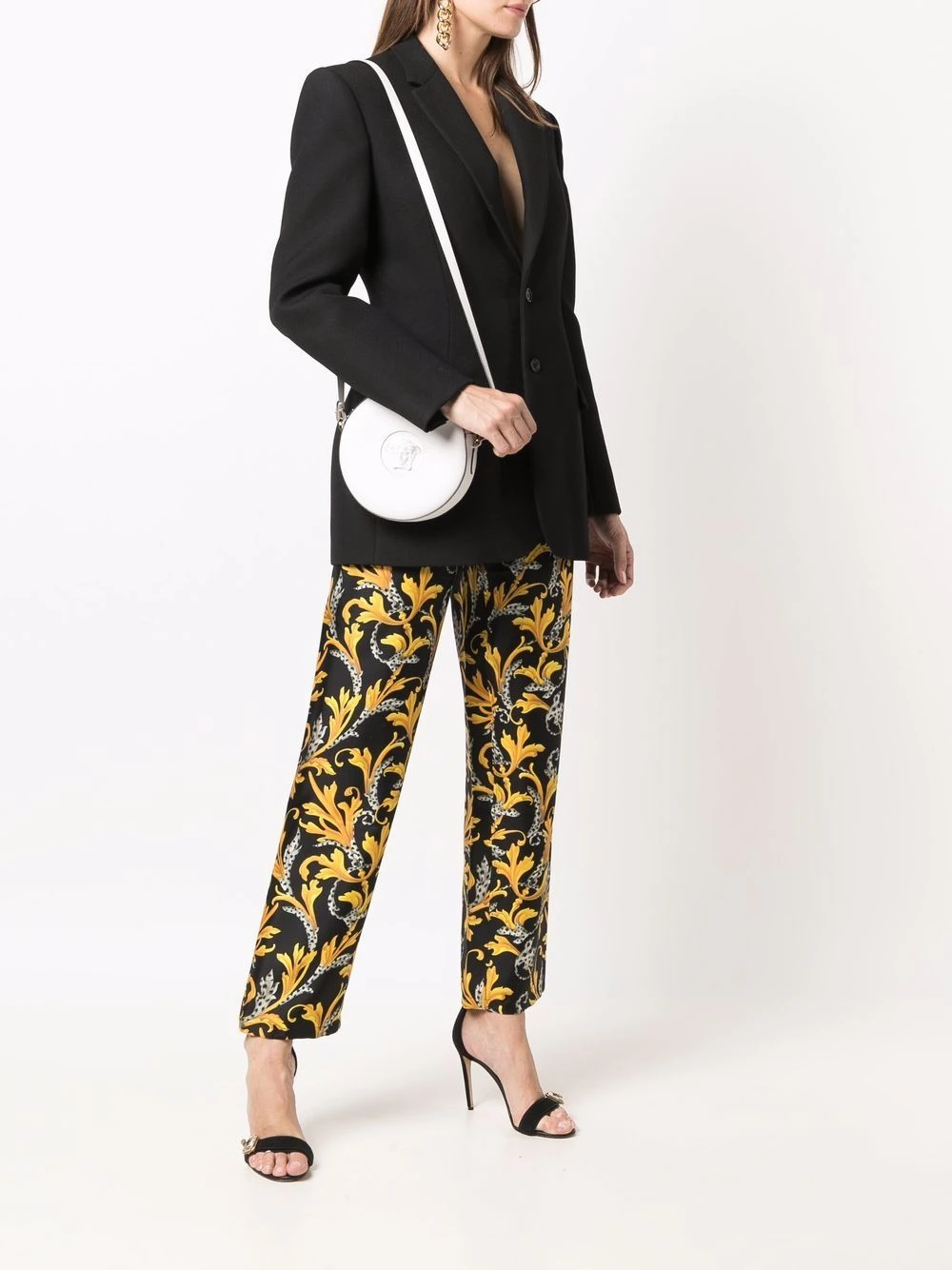 Prix Légers Versace Sac porté épaule La Medusa à design rond sacs à bandoulière & besaces femme 4 Versace sac porté épaule La Medusa à design rond