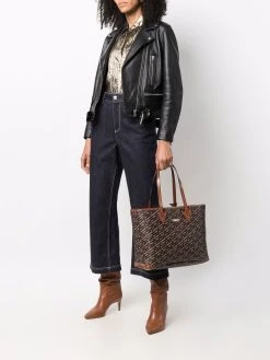 Versace sac à main La Greca en cuir