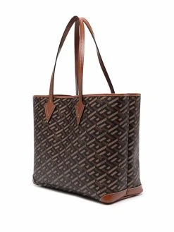 Versace sac à main La Greca en cuir