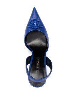Versace escarpins La Medusa 120 mm à bride arrière