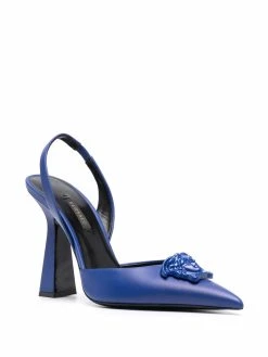 Versace escarpins La Medusa 120 mm à bride arrière