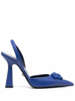 Versace escarpins La Medusa 120 mm à bride arrière