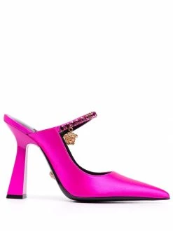 Versace escarpins à ornements en cristal