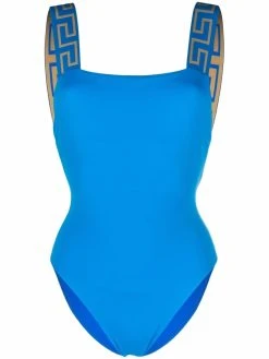 Versace maillot de bain à motif Greca