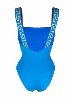 Versace maillot de bain à motif Greca