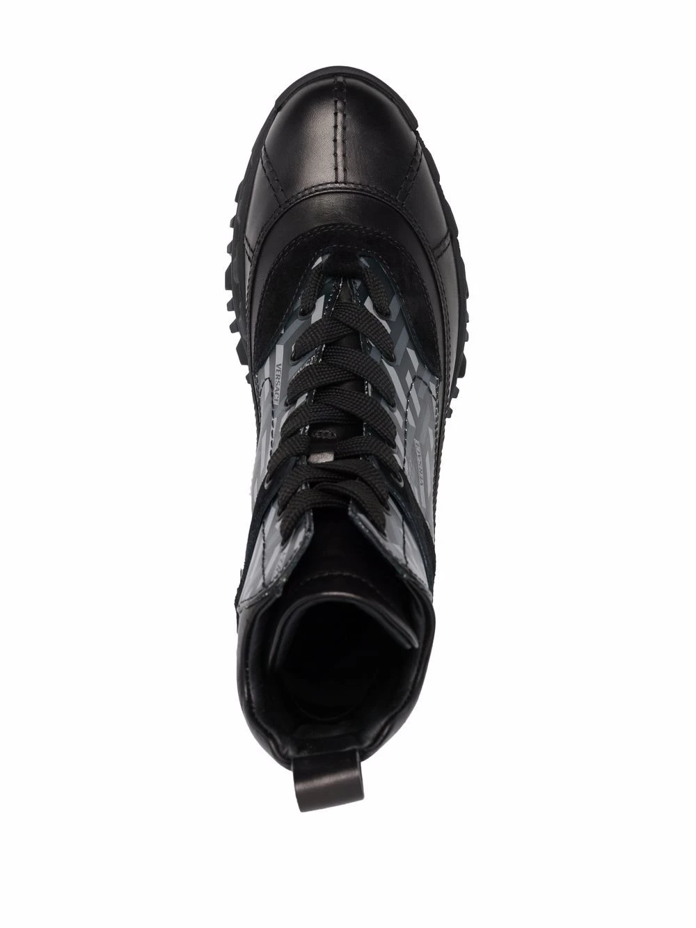 Vendre Versace Bottines La Greca à lacets bottes homme 6 Versace bottines La Greca à lacets