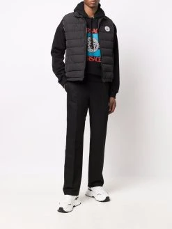 Versace hoodie à logo imprimé