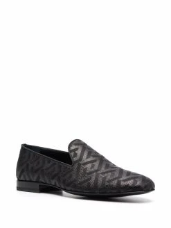 Versace Chaussons en jacquard Prix d’Amis homme 7 Versace chaussons en jacquard