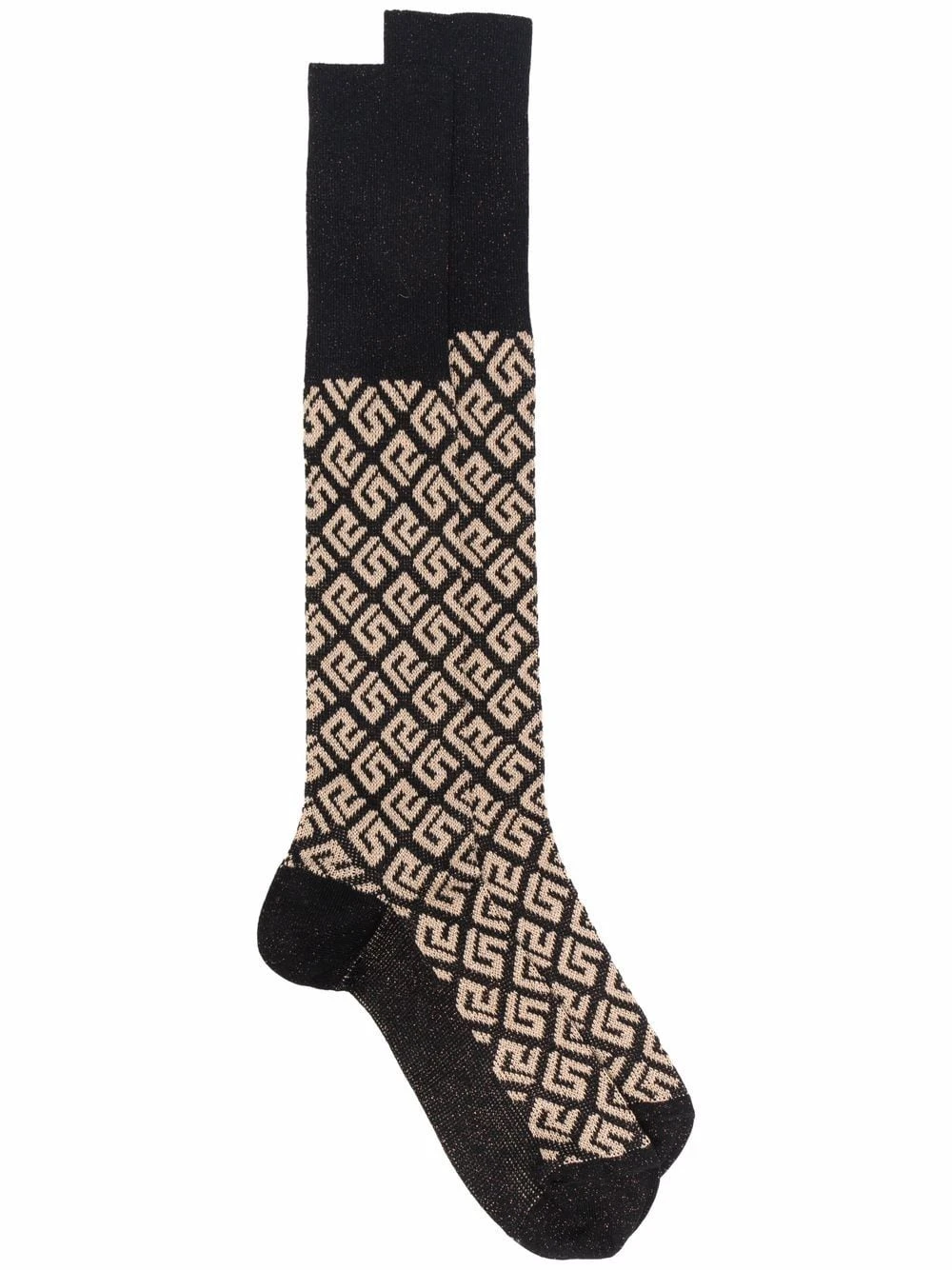 Versace Prix Raisonnable Chaussettes en maille à motif Greca femme 3 Versace chaussettes en maille à motif Greca