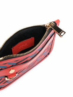 Versace pochette en cuir La Greca