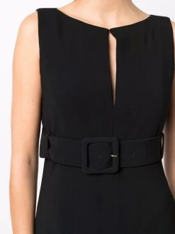 Prix Refroidis Versace Robe ceinturée à design sans manches robes de jour femme 13 Versace robe ceinturée à design sans manches