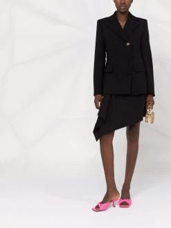 Versace Prix Acceptable Blazer croisé à plaque Medusa blazers femme 9 Versace blazer croisé à plaque Medusa