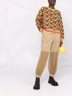 Versace pull à motif monogrammé