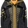 Versace Veste à logo Greca imprimé Soldes vestes oversize femme 2 Versace veste à logo Greca imprimé