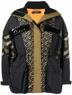 Versace veste à logo Greca imprimé