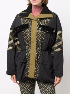 Versace veste à logo Greca imprimé