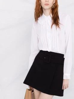 Versace minijupe à taille haute