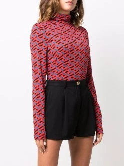 Versace body La Greca à imprimé monogrammé