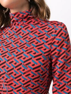 Versace body La Greca à imprimé monogrammé