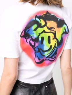 Versace t-shirt à logo imprimé