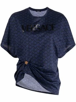 Versace t-shirt La Greca imprimé
