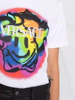 Versace t-shirt à imprimé graphique