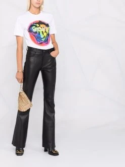 Versace t-shirt à imprimé graphique