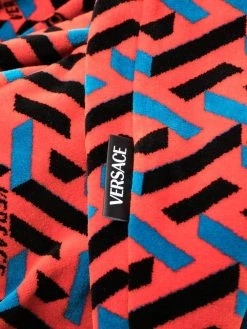 Qualité Excellente Versace Pantalon de jogging à imprimé La Greca pantalons de survêtement femme 16 Versace pantalon de jogging à imprimé La Greca