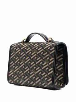 Versace Prix Refroidis Sac porté épaule La Greca Signature sacs porté épaule femme 9 Versace sac porté épaule La Greca Signature