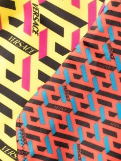 Versace maillot de bain à imprimé géométrique