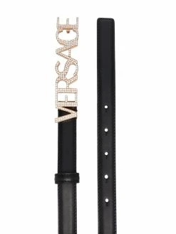 Versace ceinture à plaque logo