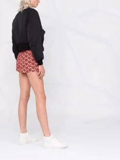 Versace short de bain à motif La Greca