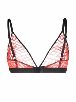 Versace brassière Greca Signature en tulle