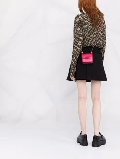 Versace pull imprimé La Greca à col v