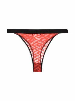 Versace string à effet de transparence