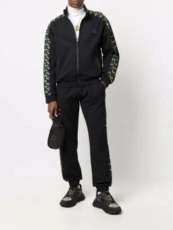 Versace veste de sport à imprimé Greca