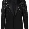 Versace blazer droit à ornements
