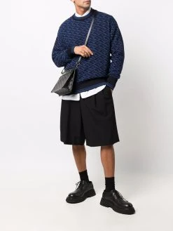 Versace pull La Greca à motif géométrique