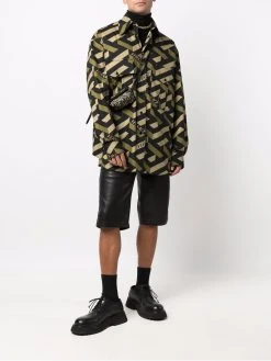 Versace chemise La Greca imprimée