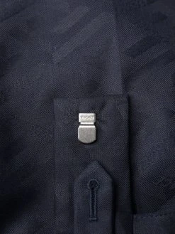 Versace pantalon de costume à motif monogrammé