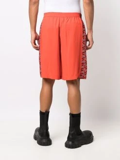 Versace short de sport à motif Greca